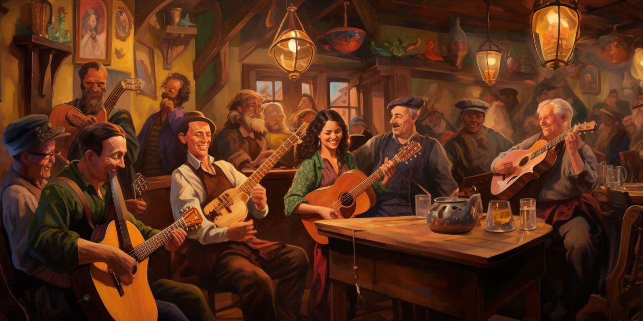 Irische kneipenlieder: die seele der irischen kultur in melodien